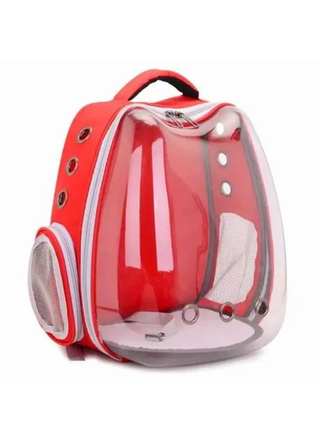 Сумка-рюкзак для животных (красная) 40x25x32см No Brand (368710224)