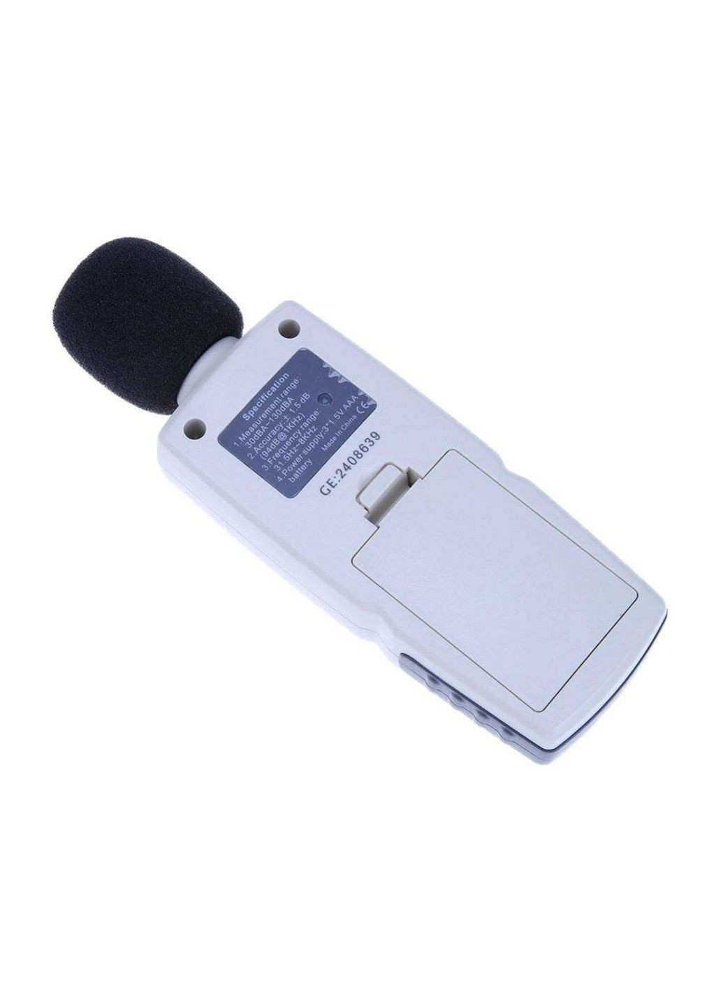 Цифровий шумомір GM1352 - прилад для вимірювання рівня звуку в діапазоні 30 - 130 децибел BENETECH (292312849)