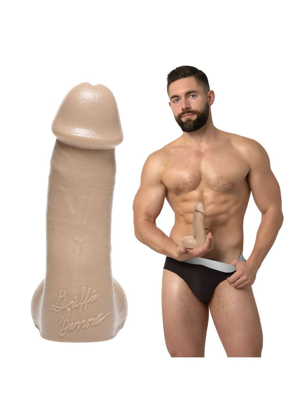 Фаллоимитатор Fleshjack Boys: Griffin Barrows Dildo, по слепку пениса порноактера Fleshlight (335394365)