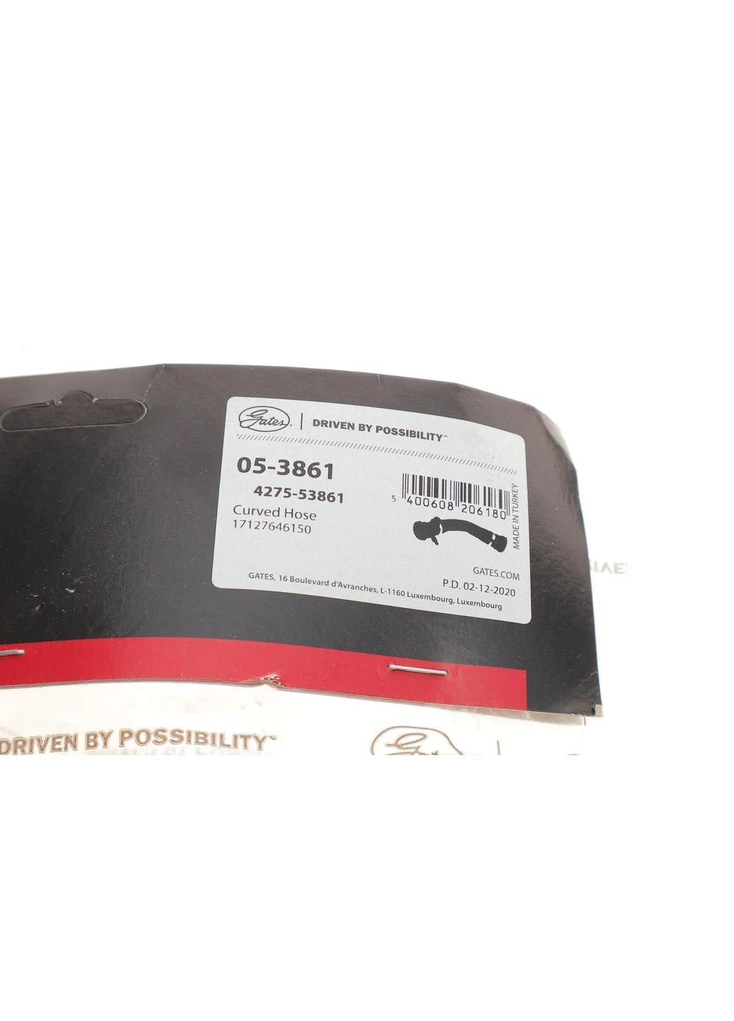 Патрубок радіатора BMW X3 (F25) 10-17/X4 (F26) 14-18 (N52/N55) 05-3861 (opt-om) No Brand (345758815)