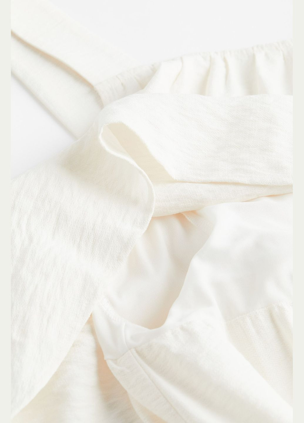 Молочное кэжуал платье для кормящих H&M однотонное