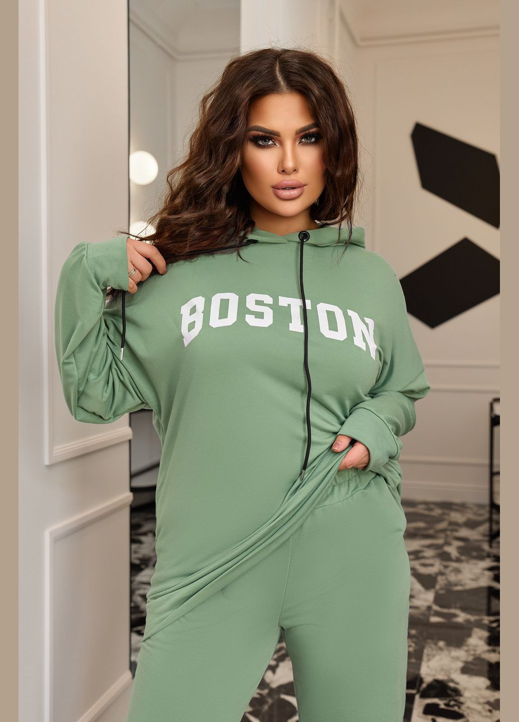 Спортивный костюм Boston оверсайз No Brand (290108938)