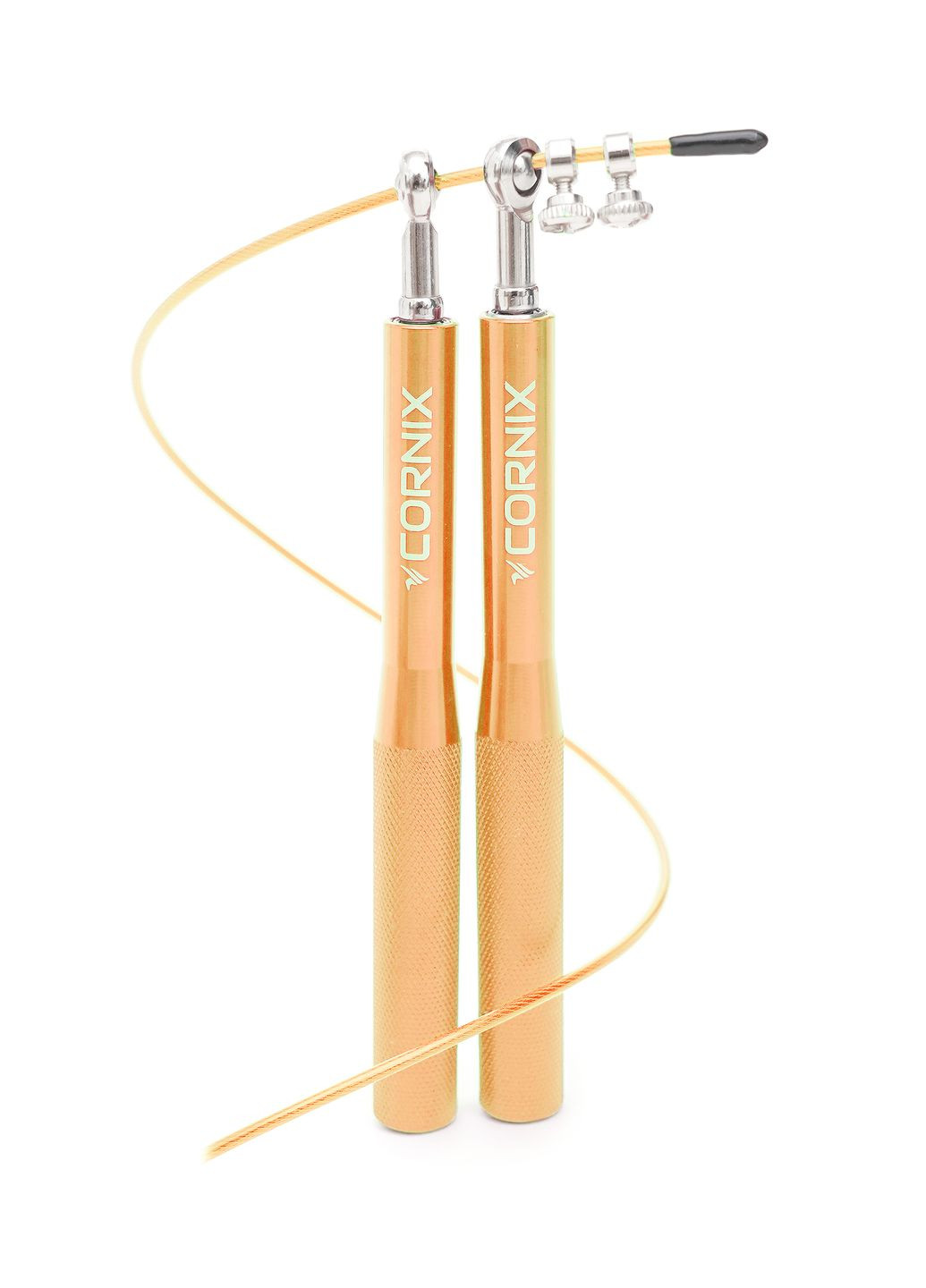 Скакалка скоростная для кроссфита Speed Rope XR-0154 Gold Cornix (318867529)