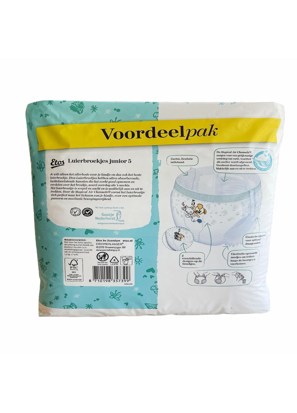 Підгузки-трусики 5 Junior 12-18 кг 33 шт (105500065) Etos (369668687)