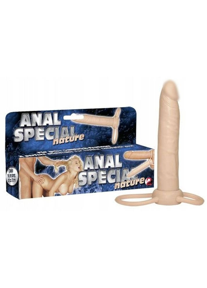 Насадка на член для анального сексу подвійне проникнення з петлями You2toys No Brand (317748228)