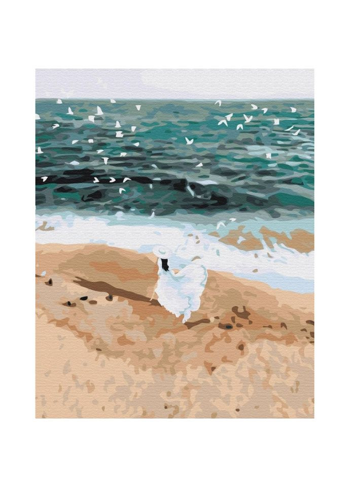 Картина за номерами "Фігура на узбережжі" © Lana Musienko BS37562, 40x50 см Brushme (316267441)