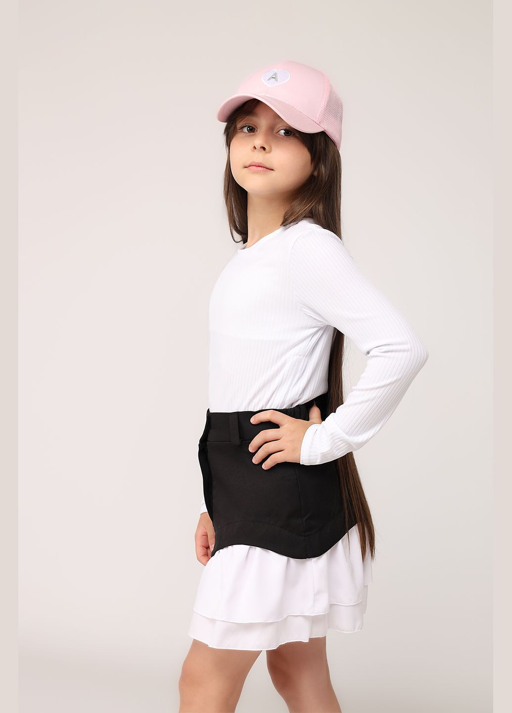 Молочный демисезонный лонгслив Yuki