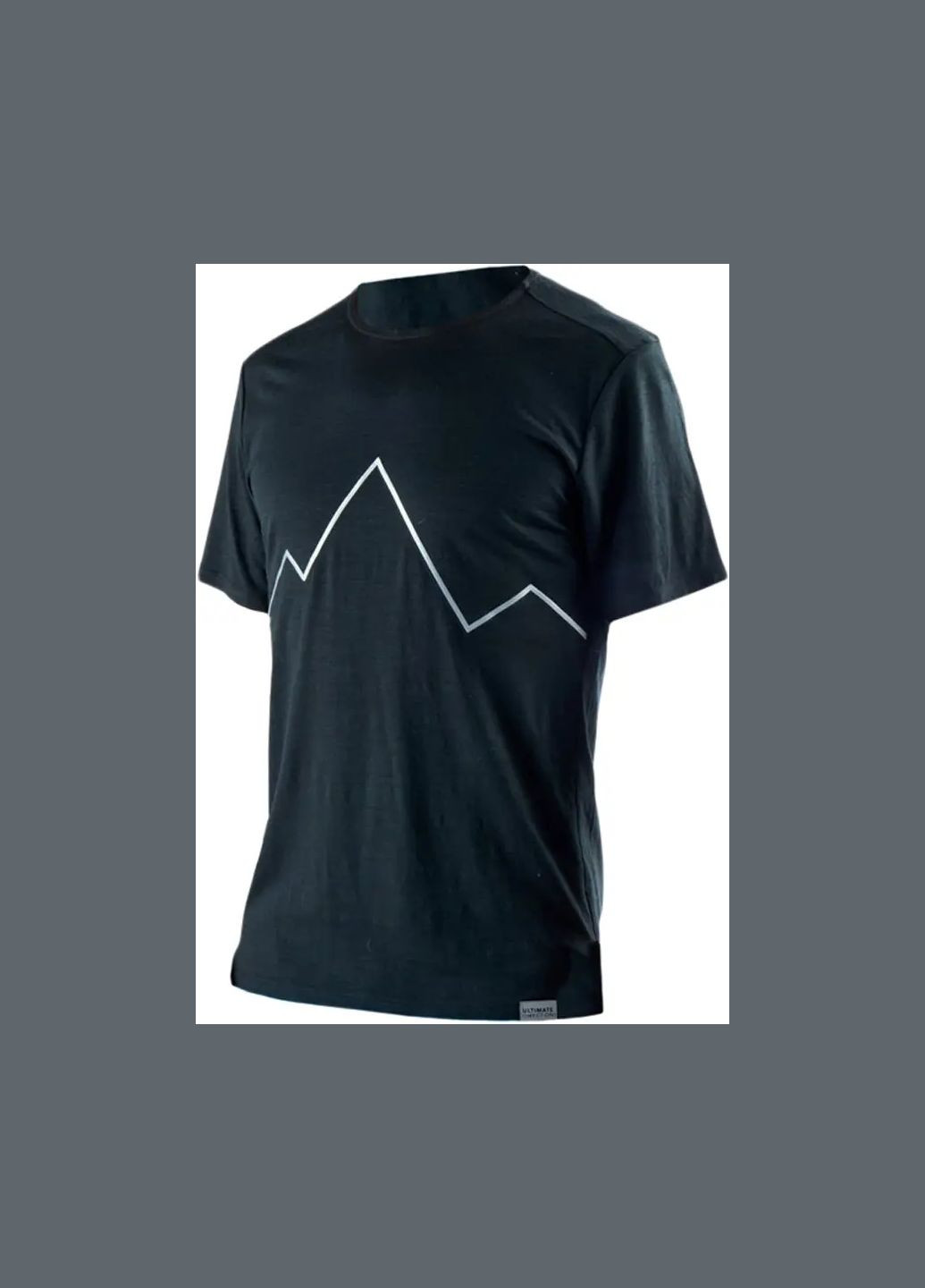 Черная футболка jason chlarb merino onyx Ultimate Direction