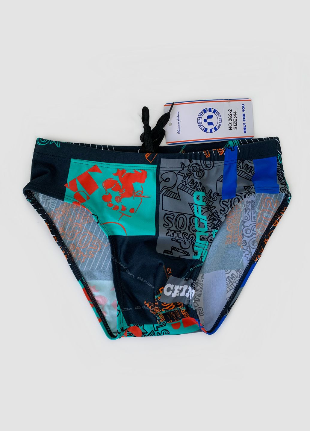 Мужские комбинированные купальные плавки подросток Samegame