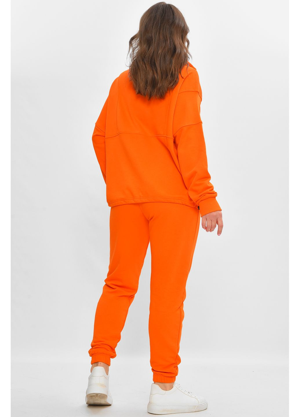 Спортивный костюм женский оранжевого цвета Let's Shop (362556200)