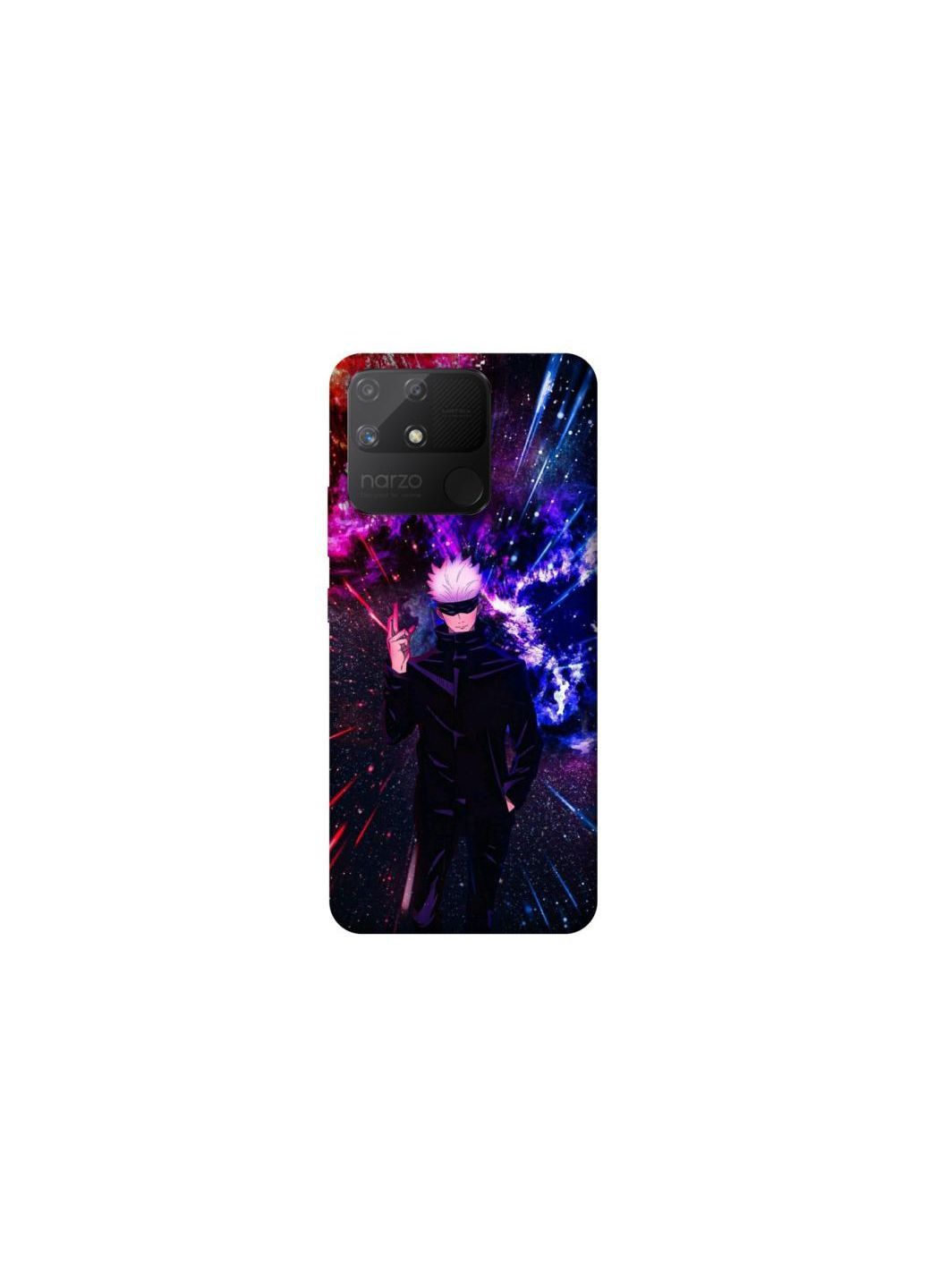Чехол на Realme Narzo 50A Satoru Gojo v2 Frontalka (353317873)