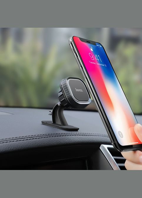 Автомобільний тримач телефона HOCO CA53 Intelligent для приладової панелі Zegor (318020773)