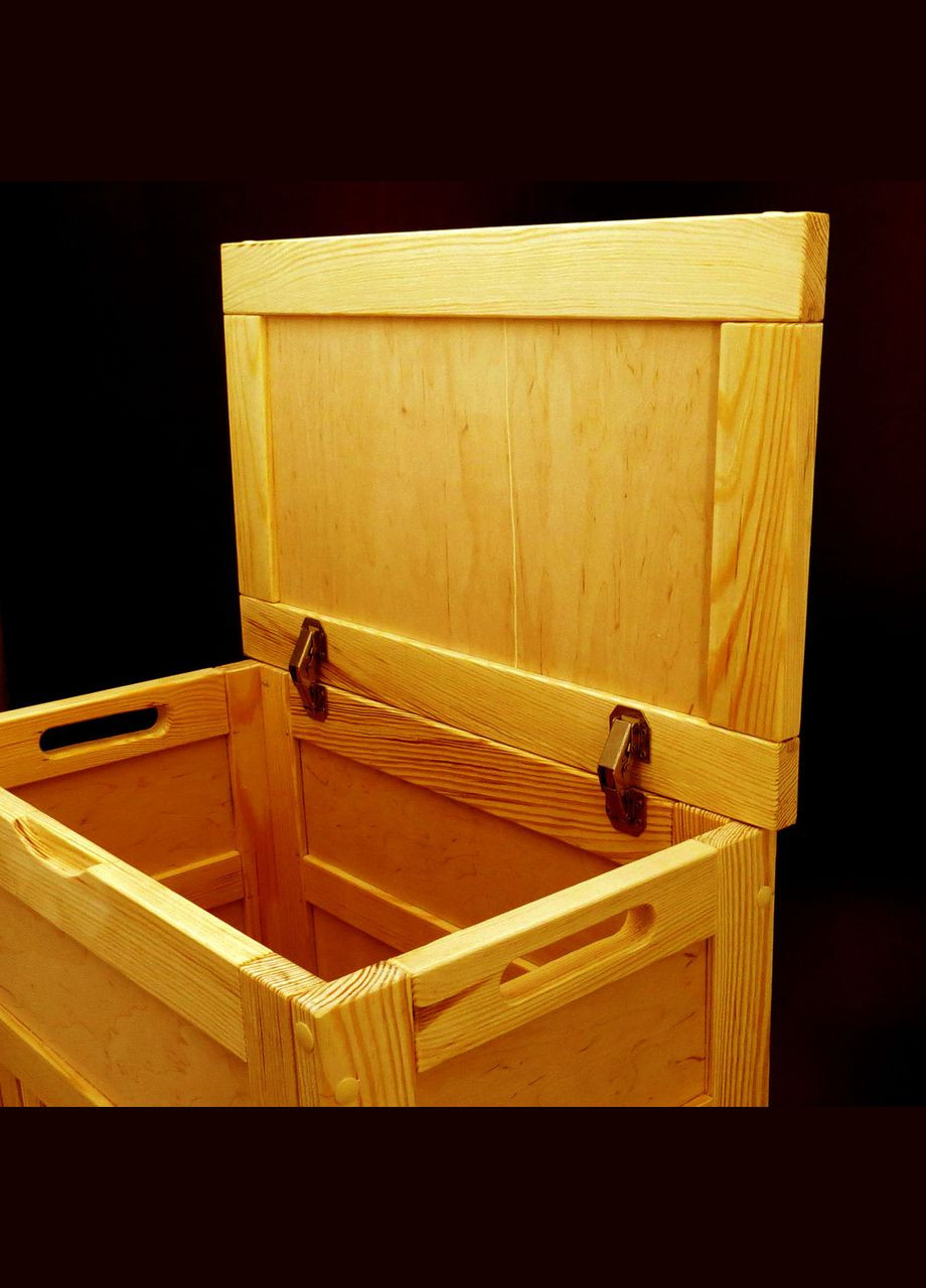 Корзина для белья из дерева Чонбури 60 карри (КЗБ-600503) No Brand (328293472)