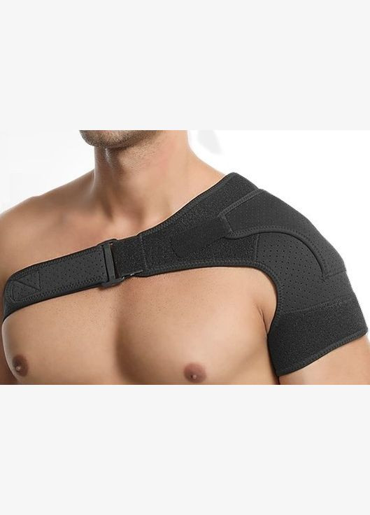 Бандаж для плеча черный (38-51 см) AOLIKES (308845119)