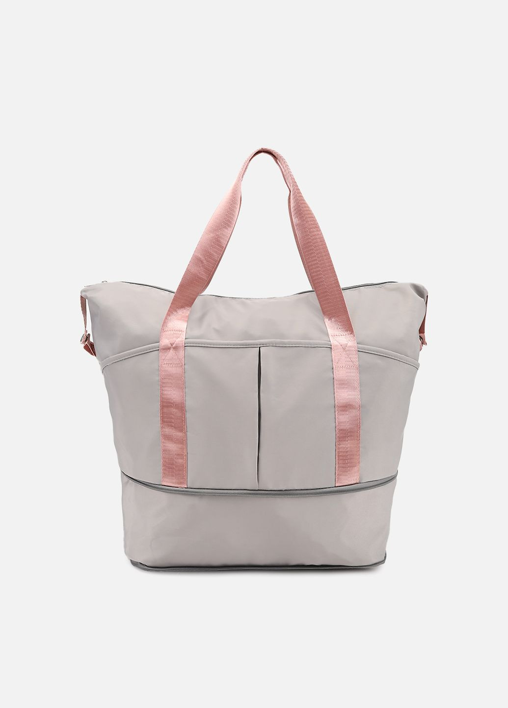 Сумка спортивная женская цвет серый ЦБ-00280815 No Brand (342716315)