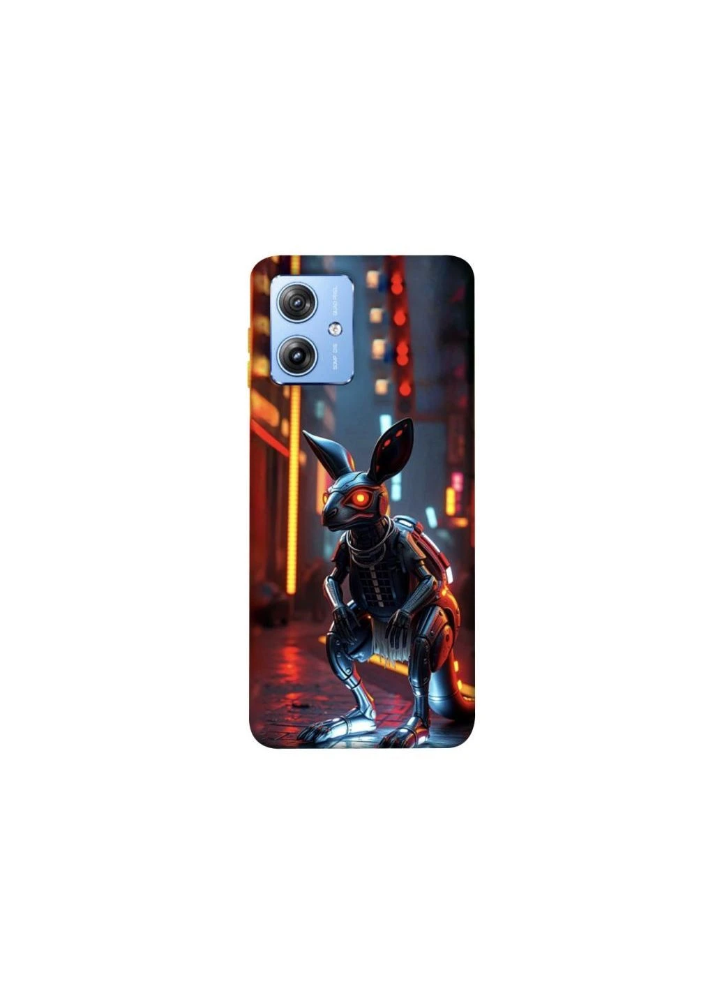 Чехол на Motorola Moto G84 Cyber Kangaroo Frontalka (375907580)