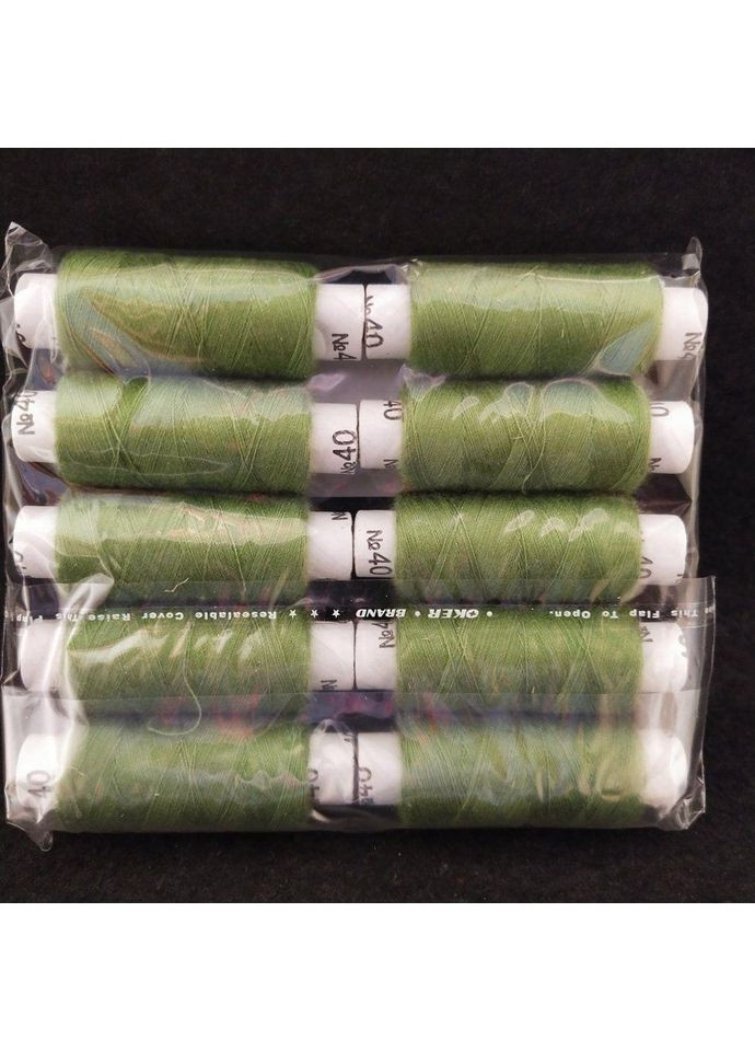 079 Нити в катушках, для шитья 100% полиэстер 40/2 (боб 200м) Plus-plus (354799367)