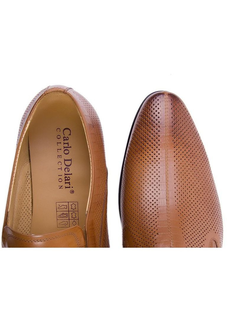 Коричневые туфли 7142165 41 цвет коричневый Carlo Delari