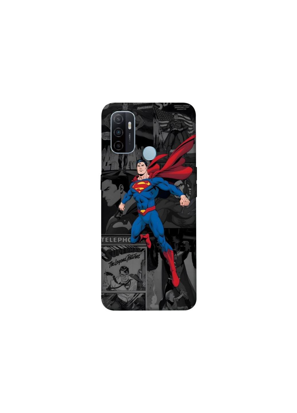Чехол на Oppo A53 / A32 / A33 superman comics Frontalka (353331107)