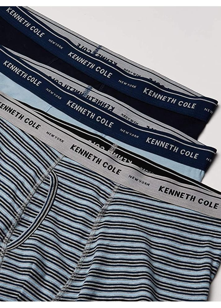 Мужские трусы New York из хлопка-стрейча, 3 предмета, 100% оригинал, USA Kenneth Cole slim fit (369133914)