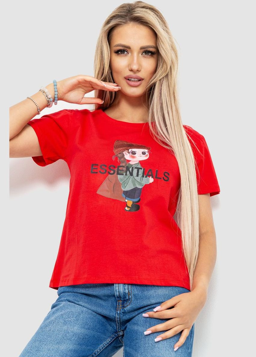 Футболка женская с принтом,, 221R3016 Ager - (313292597)