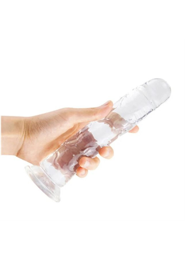 Фалоімітатор силіконовий на присосці анальний вагінальний фалос реалістичний розмір M No Brand (339092230)