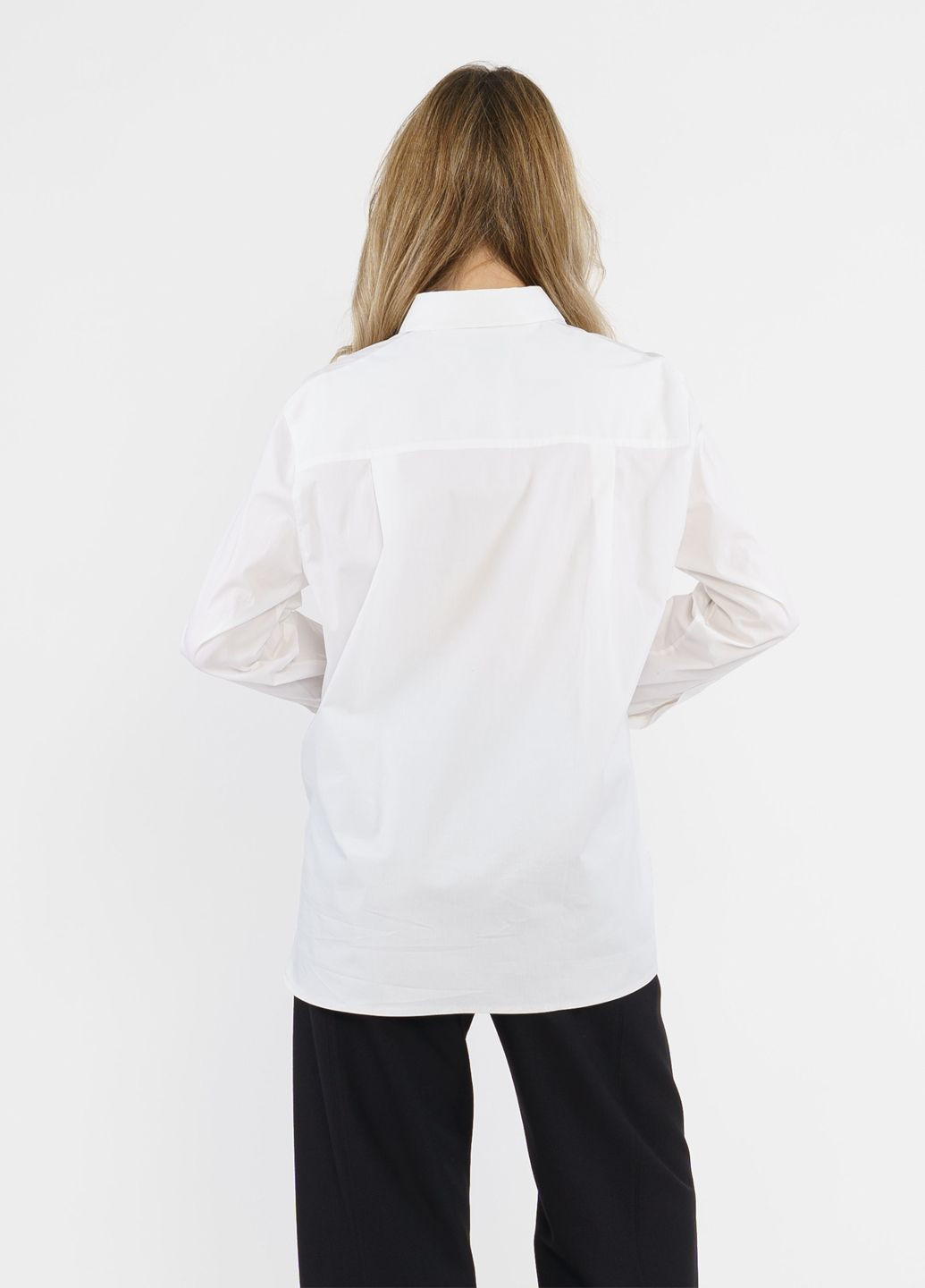 Белая кэжуал рубашка однотонная Paul Smith