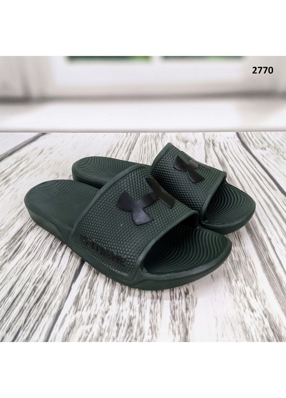 Хаки женские пляжные шлепанцы сланцы пенковые Gipanis