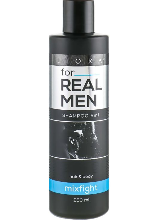 Шампунь 2 в 1 For Real Men Mixfight Shampoo 250ml (556973-38502) Velta Cosmetic (368617217)