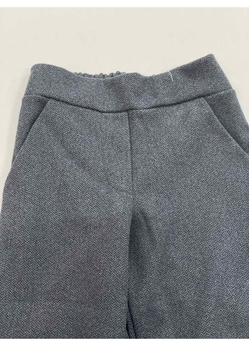 Брюки-палаццо утеплені для дівчинки трикотаж-кашемір No Brand (365711364)