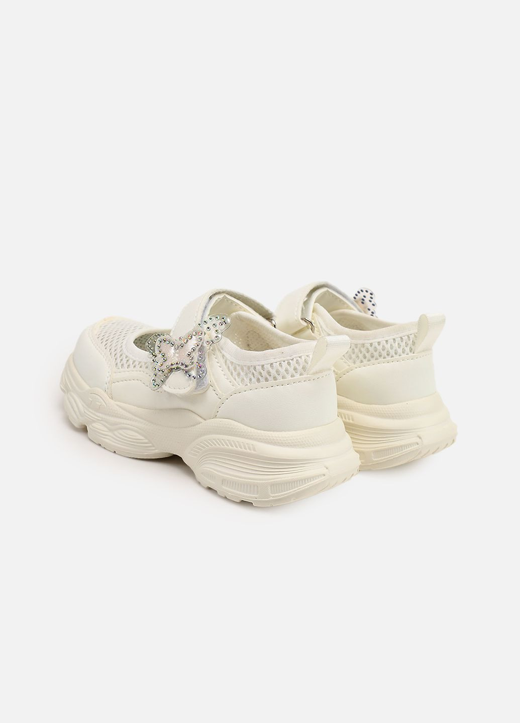 Белые слипоны на плоской подошве для девочки цвет белый cb-00274024 Kimboo