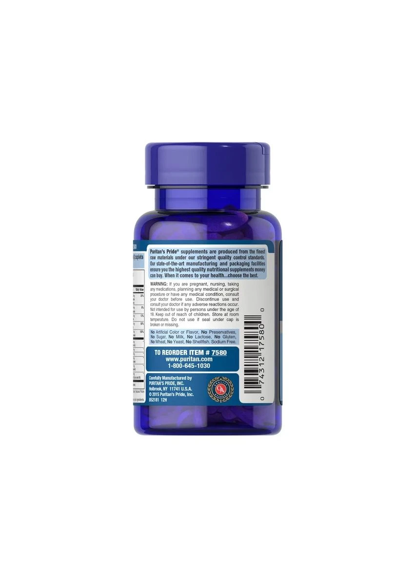 Формула для волосся шкіри нігтів Hair Skin Nails Formula Puritan's Pride 60 таблеток Puritans Pride (380042523)