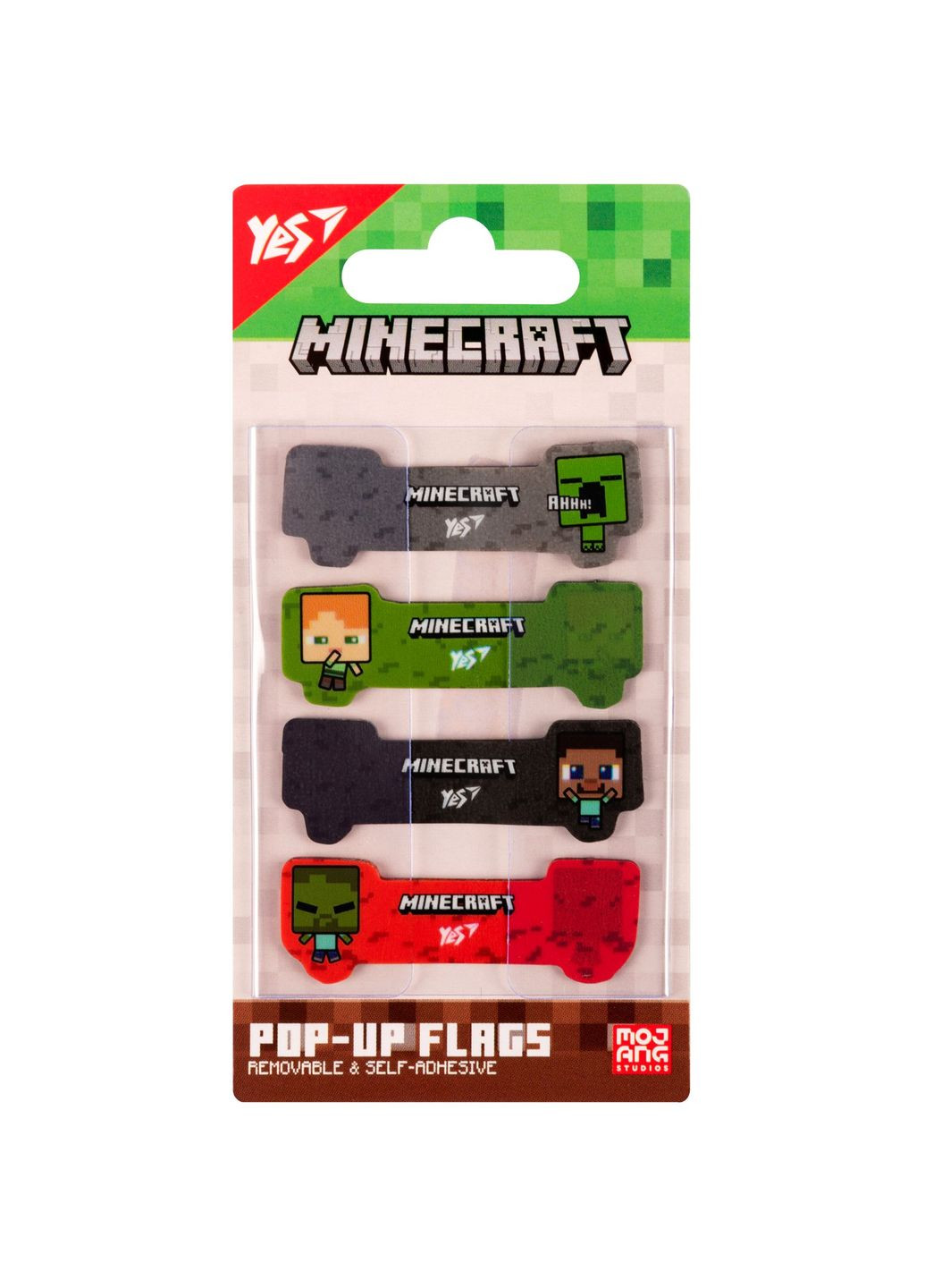 Закладки Minecraft Pop-up пластик 80 шт. () Yes 170427 (337471634)