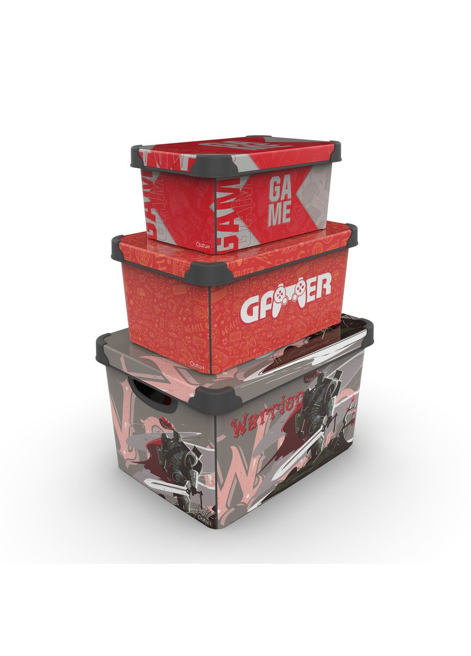 Контейнер Style Box Game Warrior, 5 л (6739276) QUTU (361339513)