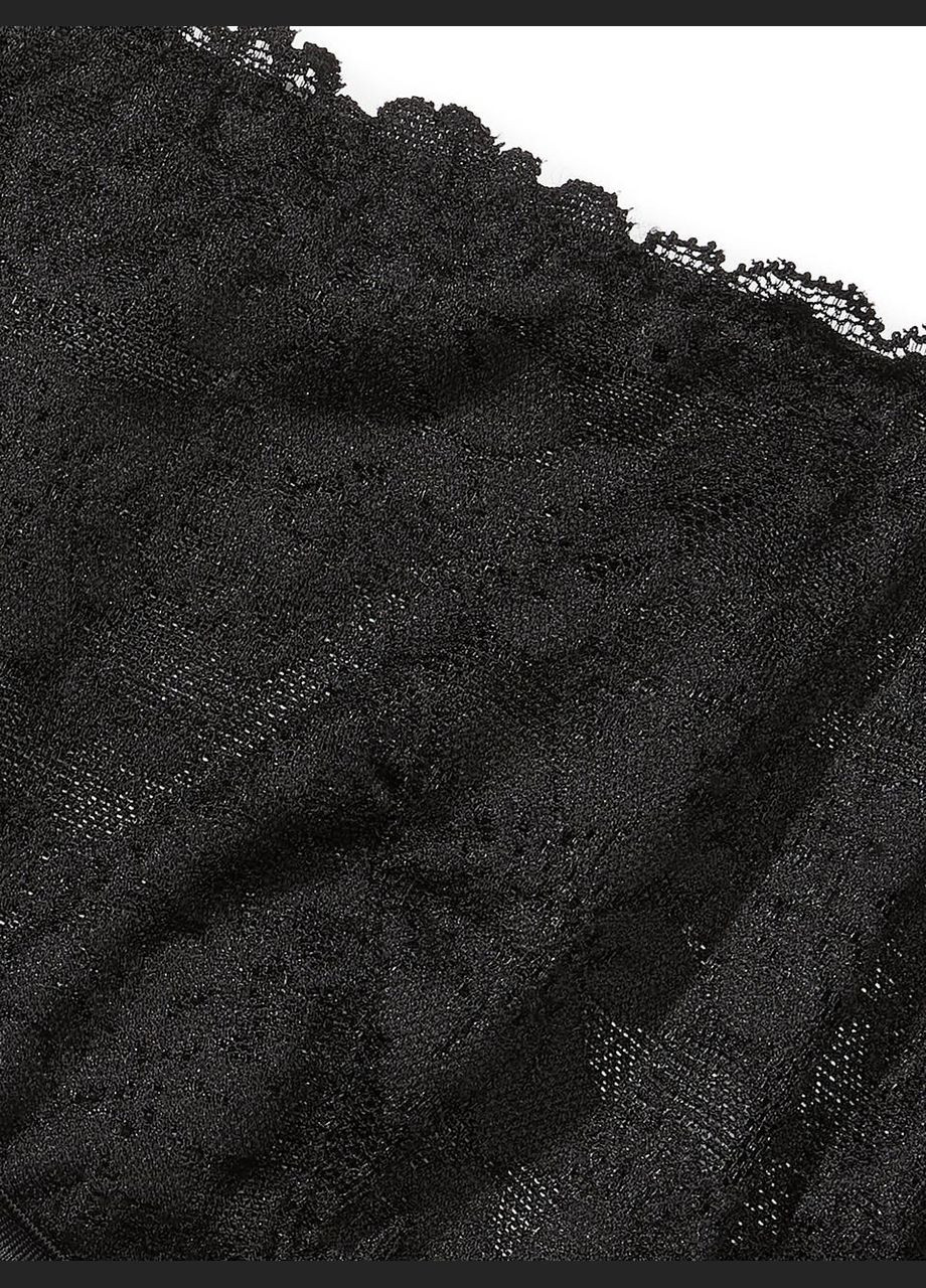 Чорний бюстгальтер wink unlined scoop bra pure black Victoria's Secret поліамід