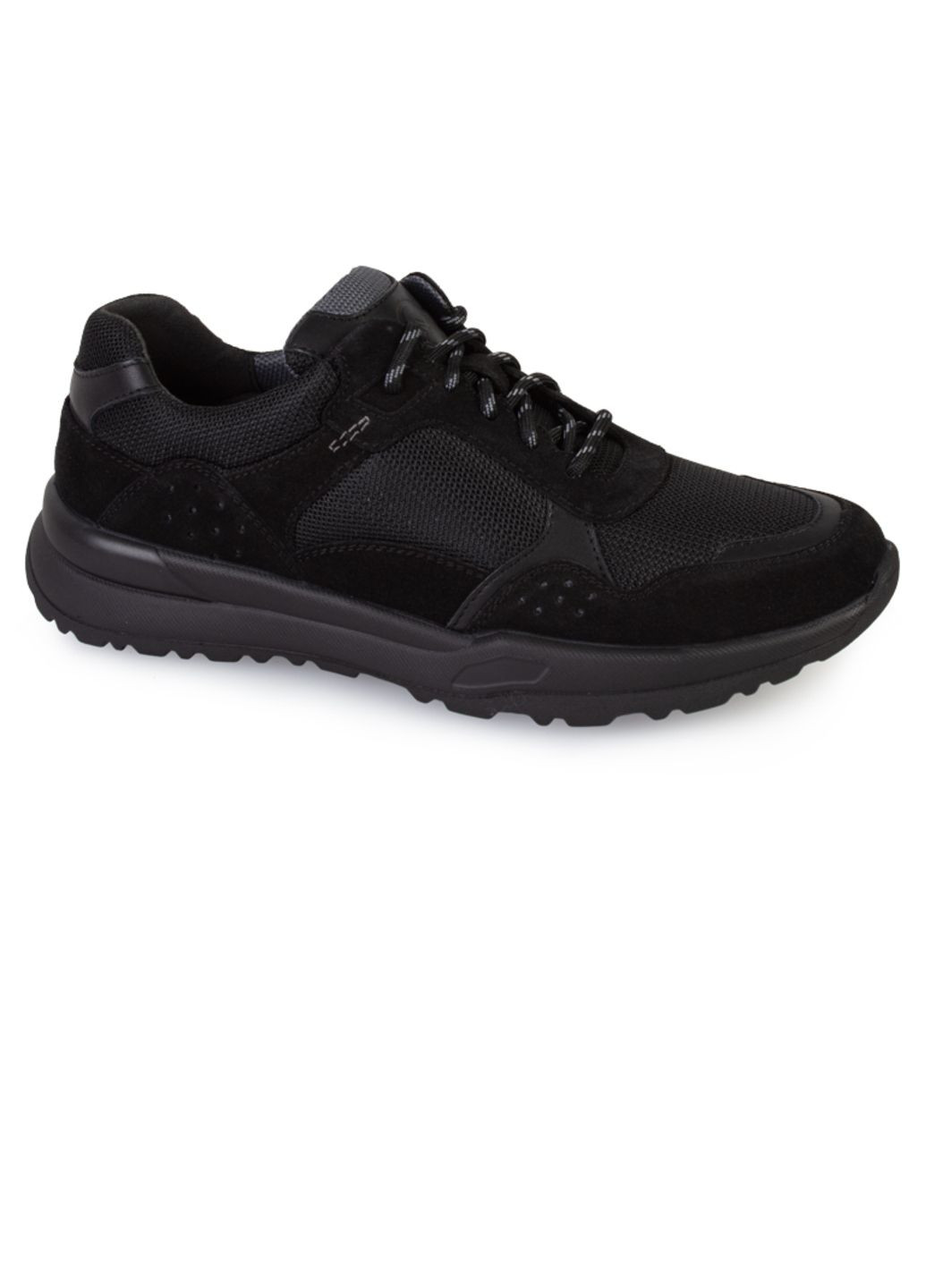 Черные демисезонные кроссовки мужские бренда 9200451_(1) ModaMilano