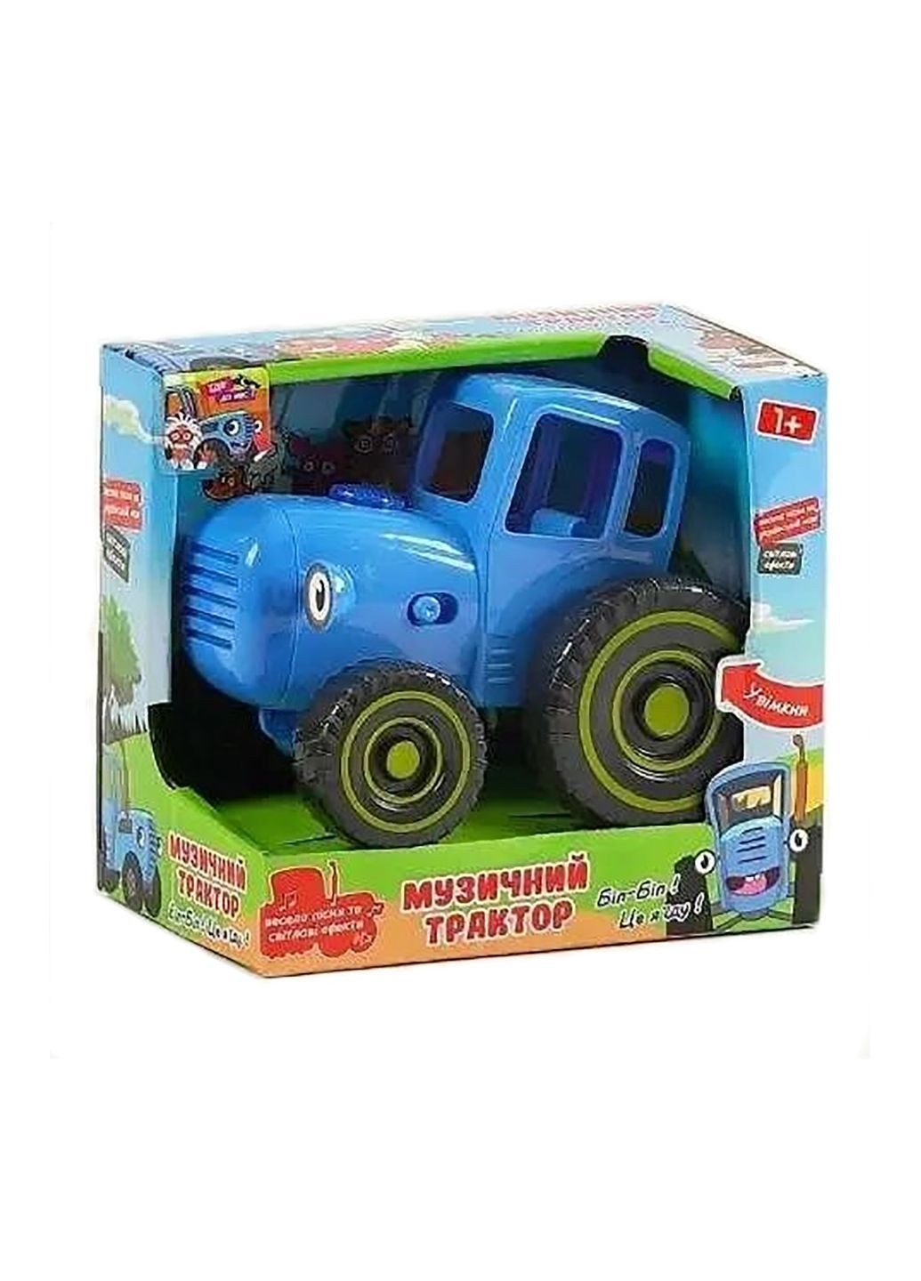 Музичний трактор колір синій ЦБ-00250330 TK Group (292142679)