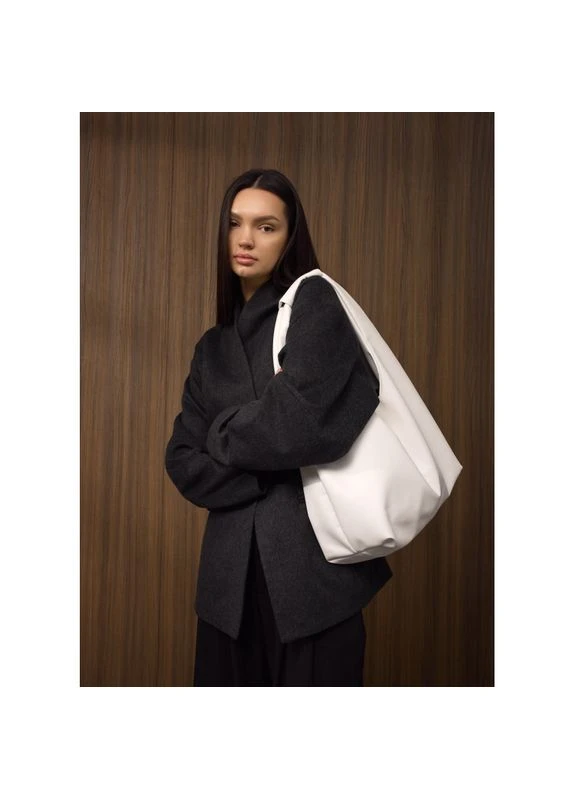 Жіноча сумка HOBO L біла Sambag 53300008 (400734629)