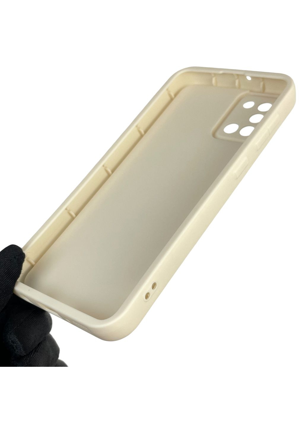 Чохол силіконовий Soft Touch для Galaxy A31 (SM-A315F) молочний (Повний захист камери) Samsung (366388325)