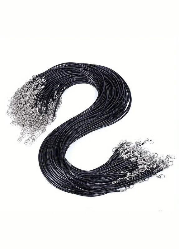 Кулон підвіска на шнурку маятник з натурального каменю прозорий Аура кварц з натурального каменю St-2456 Різнобарвний Liresmina Jewelry (299375591)