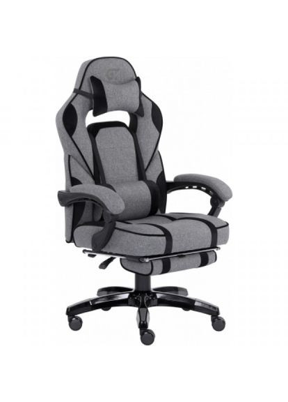 Крісло ігрове X2749-1 Gray/Black Suede (X-2749-1 Fabric Gray/Black Suede) GT Racer x-2749-1 gray/black suede (269696642)