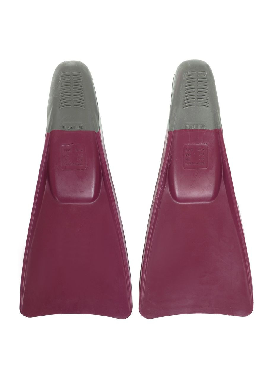 Ласты с закрытой пяткой MW M074605509W (резина, размер, фиолетово-серый) Mad Wave (361435872)