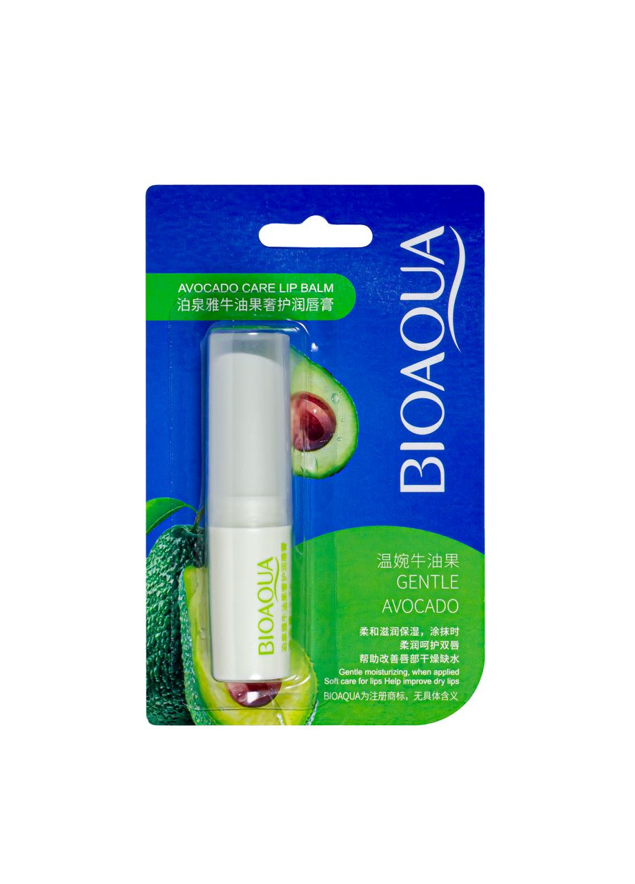 Бальзам для губ Gentle Avocado с маслом авокадо BQY22118 Bioaqua (338426679)