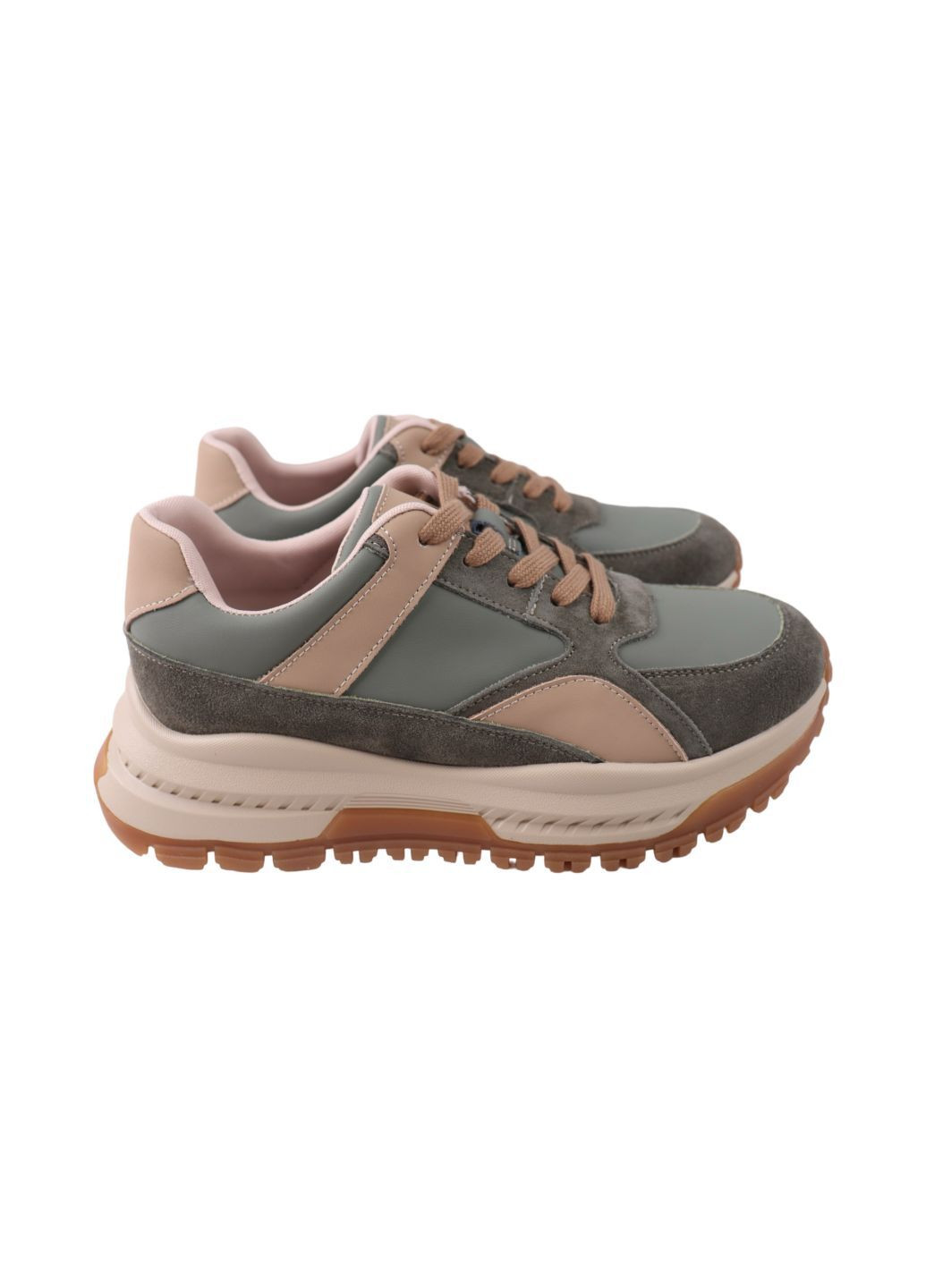 Кросівки жіночі зелені текстиль FARINNI 630-24DK зелені (300775543)