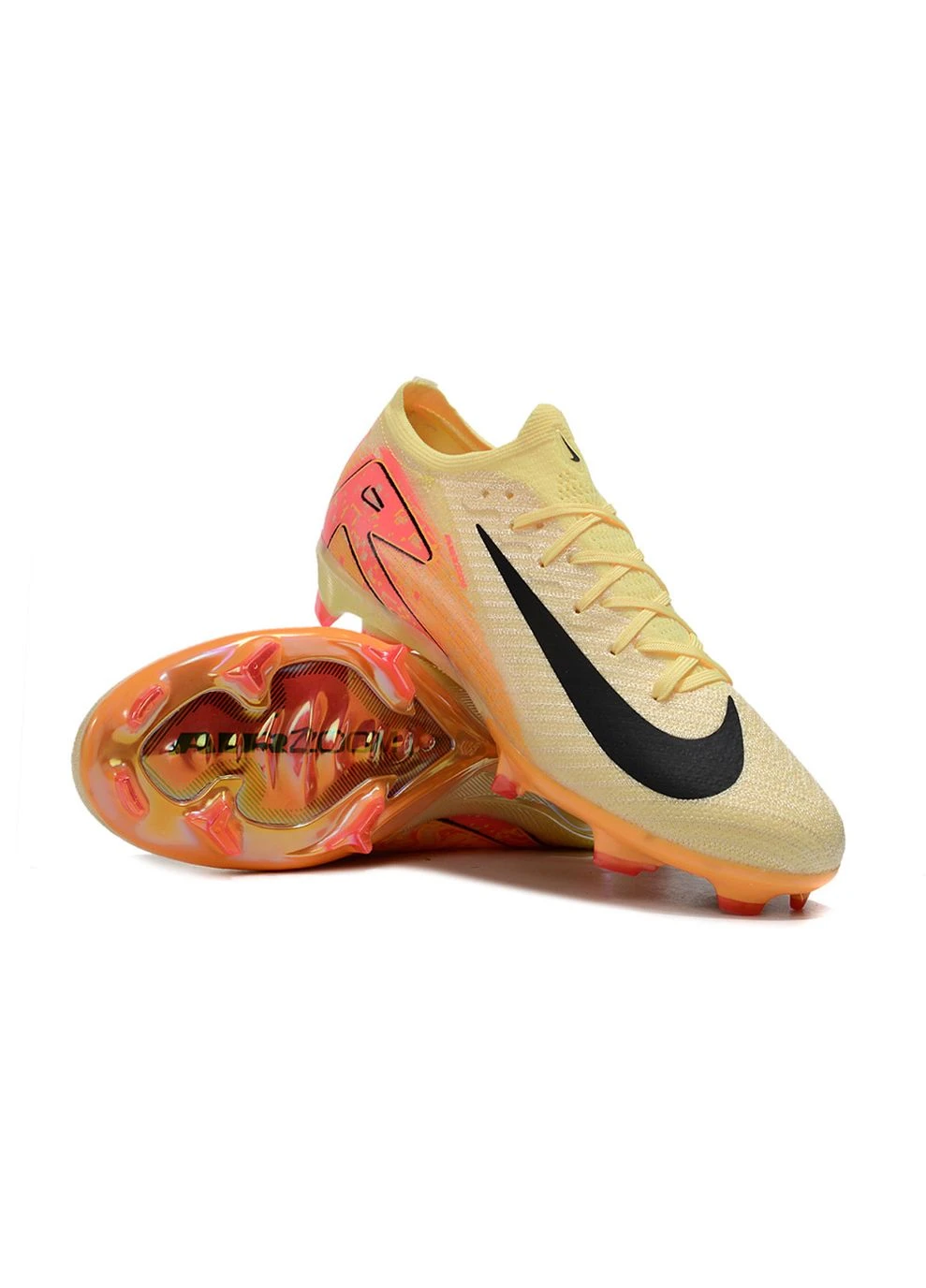 Оранжевые бутсы для футбола air zoom mercurial vapor 16 elite fg, копочки найк размер 41 No Brand