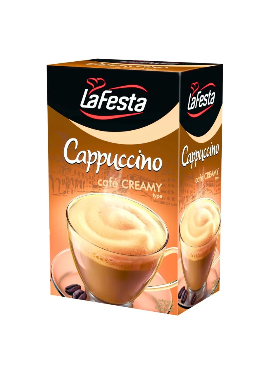 Капучино Creamy 10 x 12,5 г со вкусом сливок La Festa (394174768)
