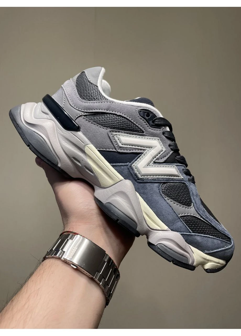 Комбіновані кросівки new balance 9060 rain cloud No Brand