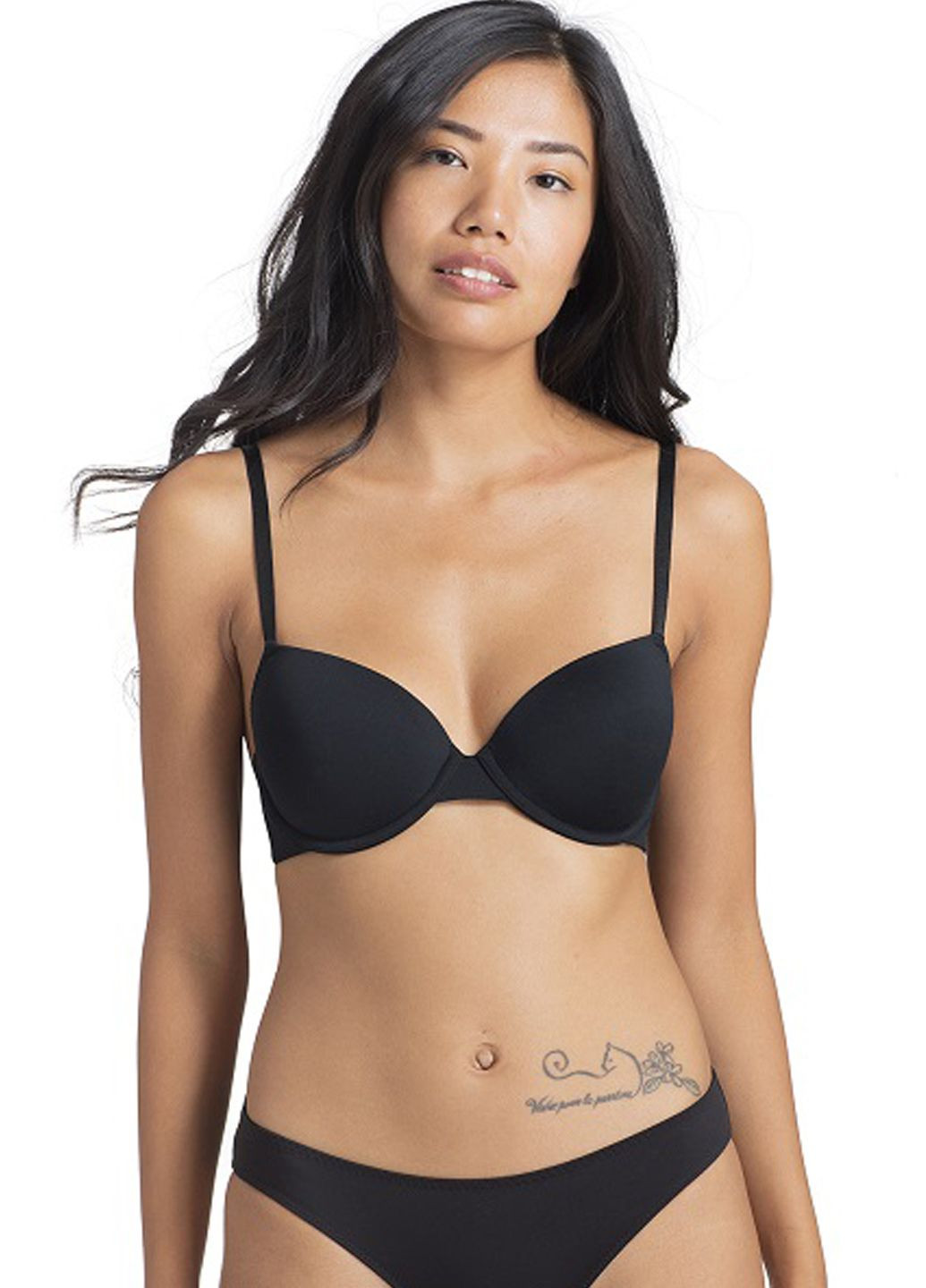 Чёрный бюстгальтер Dorina