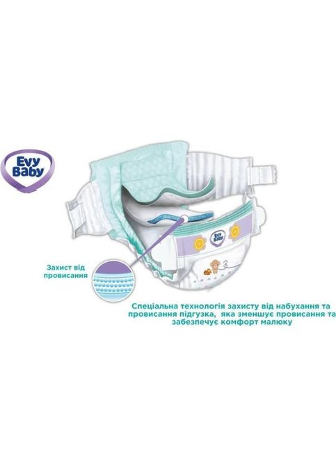 Подгузники (8683881000028) Evy Baby Maxi Twin 7-18 кг 40 шт (357436152)