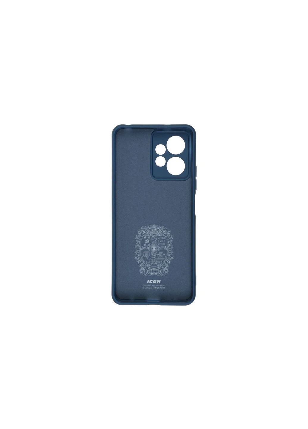 Чехол для мобильного телефона ICON Case Xiaomi Redmi Note 12 4G Camera cover Dark Blue (ARM67701) ArmorStandart ICON Case Xiaomi Redmi Note 12 4G Camera cover Dar (326585790)